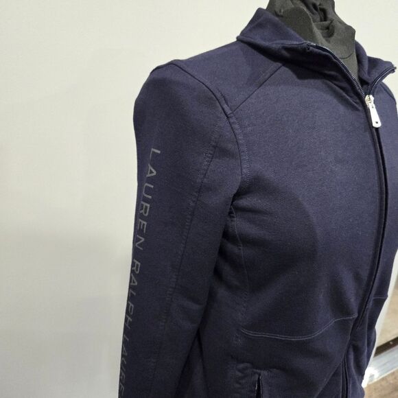 🐢 Ralph Lauren Mock Neck Jacket Size M - Picture 14 of 16